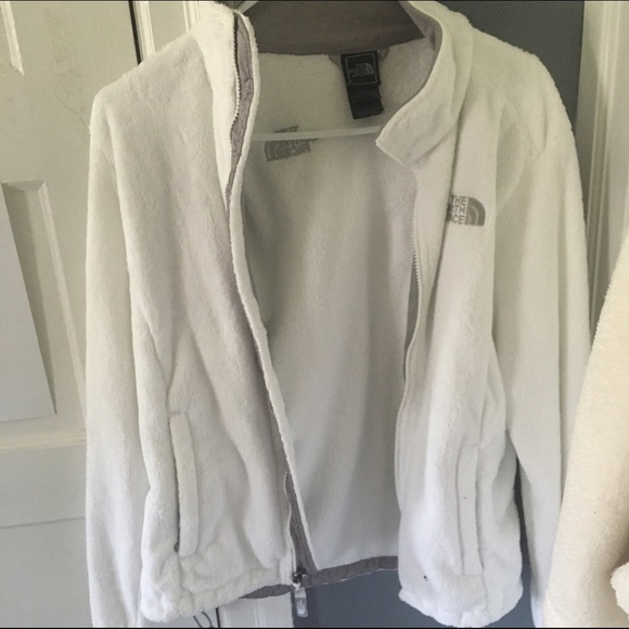 Never worn white north face fleece