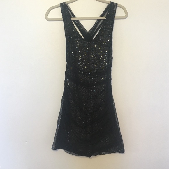 Black Sparkly Express dress