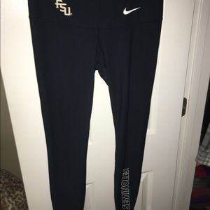 Florida State Nike workout leggings