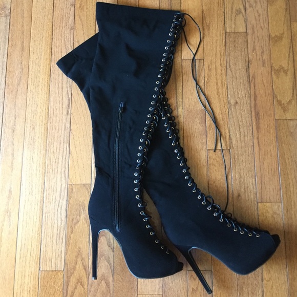 Thigh high boots