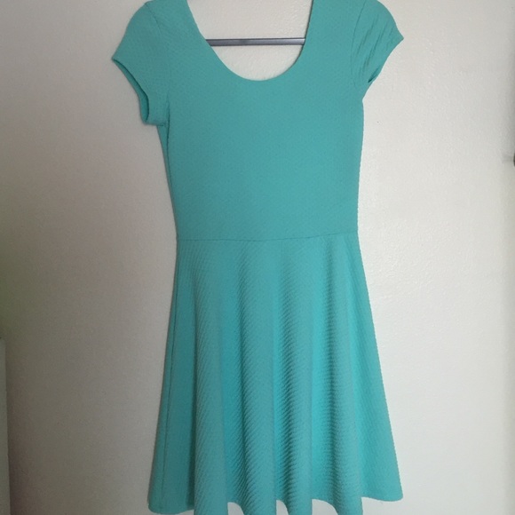 Turquoise dress