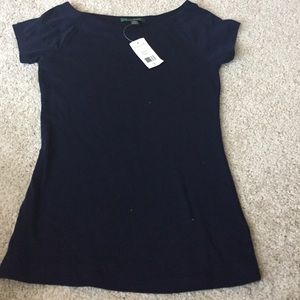 Lauren Ralph Lauren navy top