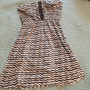 Black and white dress