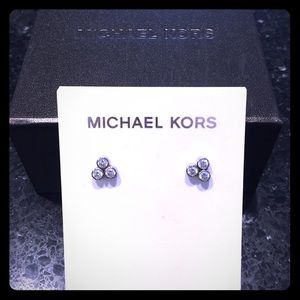 Michael kors silver honeycomb earnings