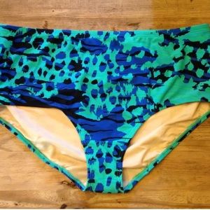 Animal print bikini bottom