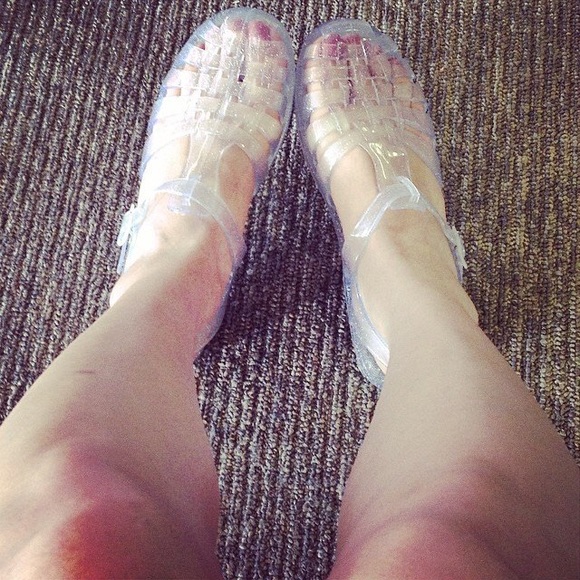 Clear Sparkly Jellies!!✨