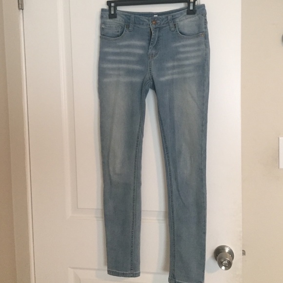 7 Seven For All Mankind skinny light wash jeans