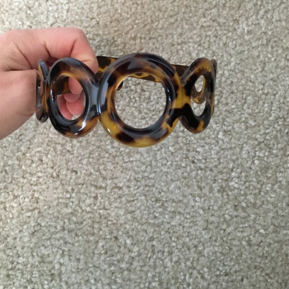 Tortoise shell print headband