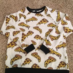 Pizza sweat shirt