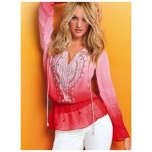 Victoria's Secret Ludi Ombré Embellished Tunic