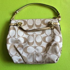 Authentic coach shoulder bag