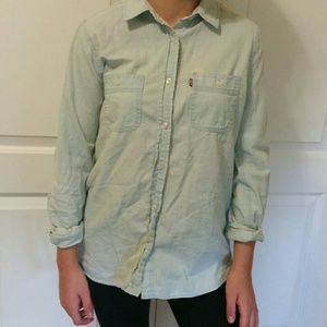 Levi's Brand Jean Collared Button Up