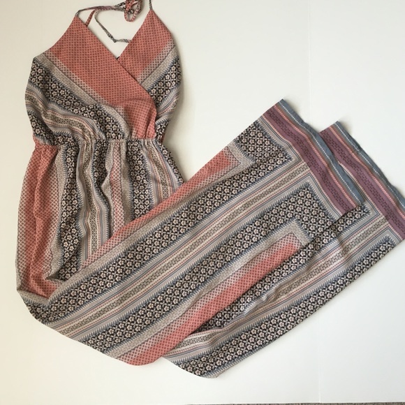 Tribal print romper