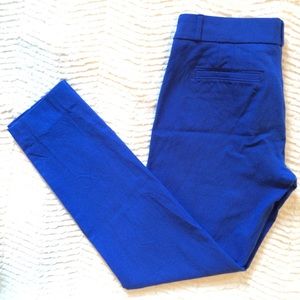 Banana Republic Sloan Fit Cobalt Blue Ankle Pants