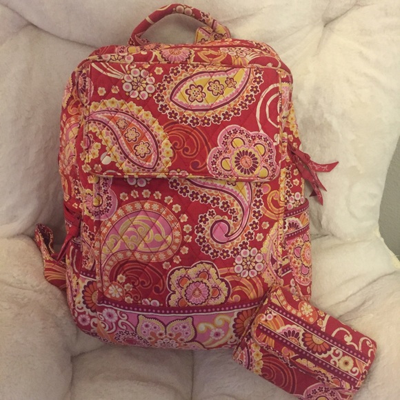 Vera Bradley Handbags - Vera Bradley Backpack & Wallet