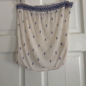 Free People linen tube top