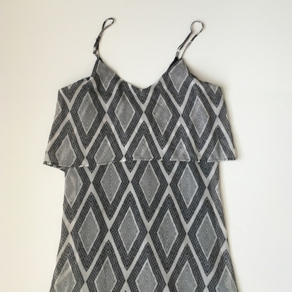 Diamond print sundress