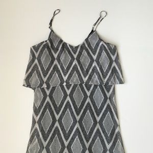 Diamond print sundress
