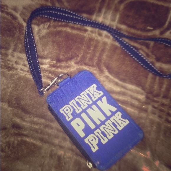 PINK lanyard NWOT