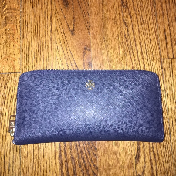 TURY BURCH, Navy blue REAL & NEVER USED  wallet