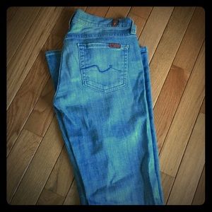 7 for all mankind boot cut jeans