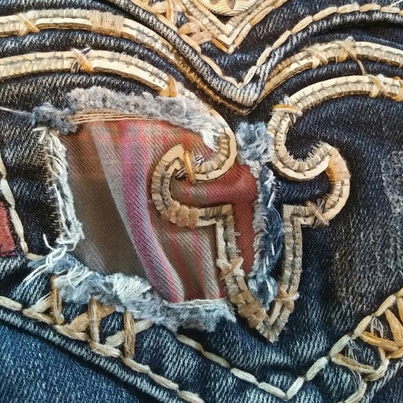 Rock revival raven straight jean - Picture 2 of 4