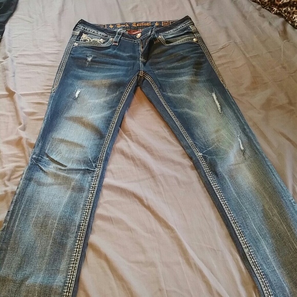 Rock revival raven straight jean - Picture 3 of 4