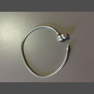 Reflections brand sterling silver 8" bracelet