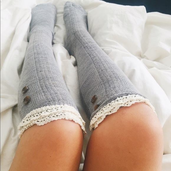 Knee high boot socks