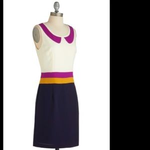 Dream in color block dress modcloth