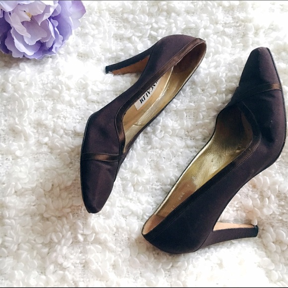 HP | Pancaldi Brown Heels - Picture 1 of 4