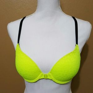 Pink push-up bra 34A & 34B