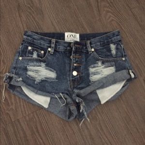 One teaspoon shorts