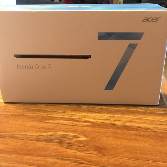 New Iconia One 7 Acer Tablet