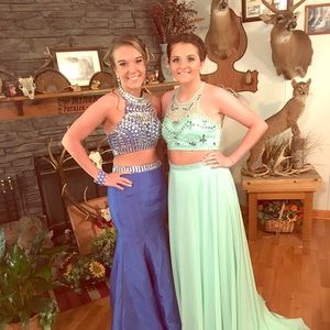 Mint Green Prom Dress