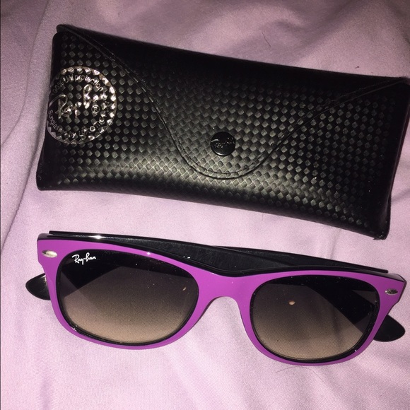Never been used Purple Raybans