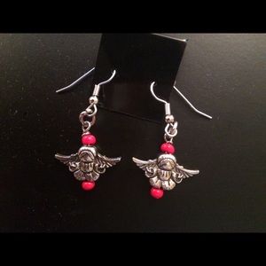 Angel earrings