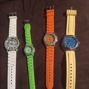 Assortment of Rubber Banded Watches