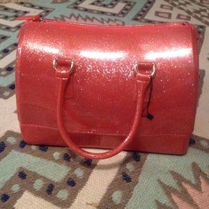 Adorable Pink Jelly Purse NWOT