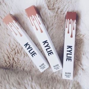 3 kylie lip gloss set bundle