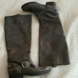 Grey Pull on Lucky Brand boots