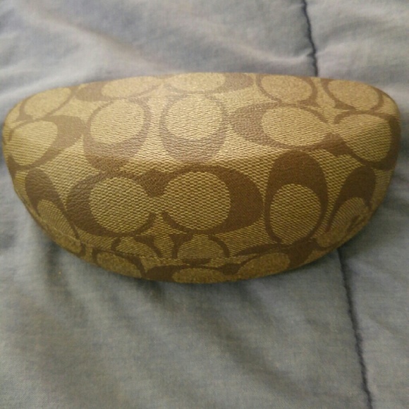 Coach hardshell sunnies case