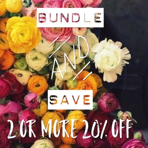 Bundle & Save! 20% off when you bundle 2 or more!