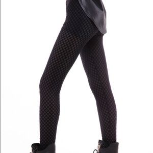 Black milk burned velvet leggings