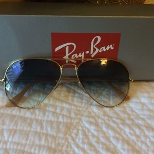 Authentic RayBan aviators-feel free to make offers