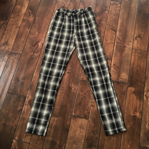 Brandy Melville plaid pants
