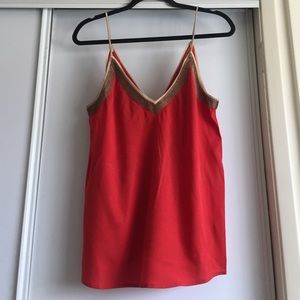 Flowy Rustic orange blouse