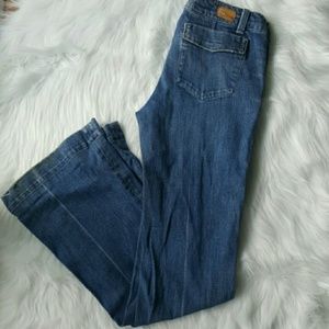 Paige Jeans Santa Monica Flare Denim Pants