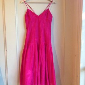 Armani Exchange Raspberry Summer Dress