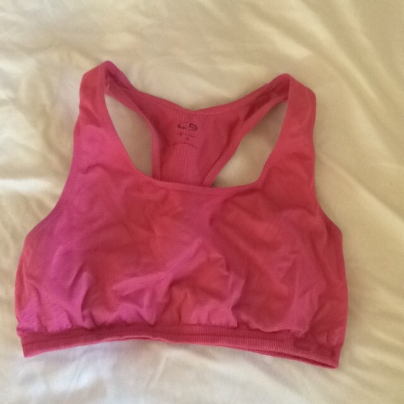 Pink Sports Bra